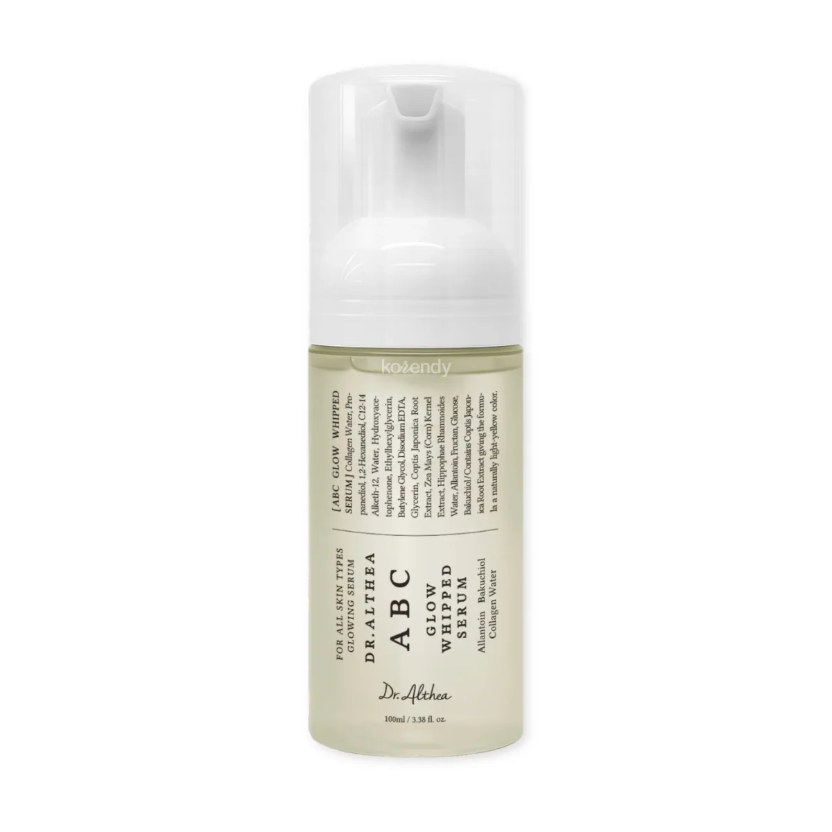 Dr. Althea - ABC Glow Whipped Serum (Parlaklık Verici Vegan Kolajen ve Bakuchiol İçeren Köpük Serum) 100ml