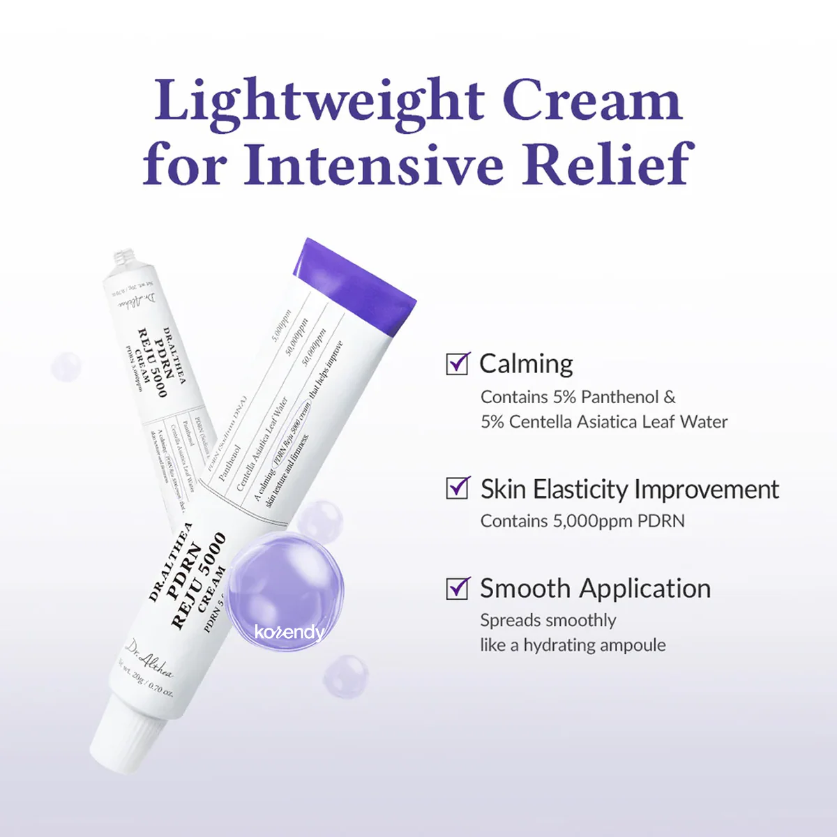 Dr. Althea - PDRN Reju 5000 Cream (Bariyer ve Elastikiyet Koruyucu Vegan PDRN ve EGF İçeren Yoğun Bakım Kremi) 20g (%25 İndirimli) - Image 3