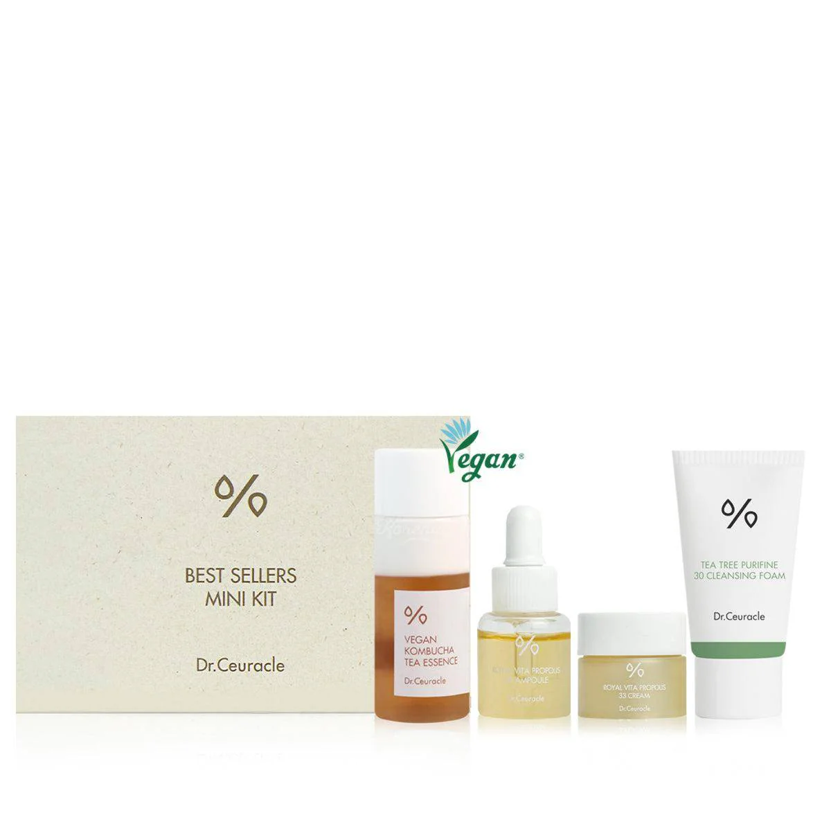 Dr.Ceuracle - Best Sellers Mini Kit (Arındırıcı, Besleyici ve Parlatıcı Yıldız Mini Set)