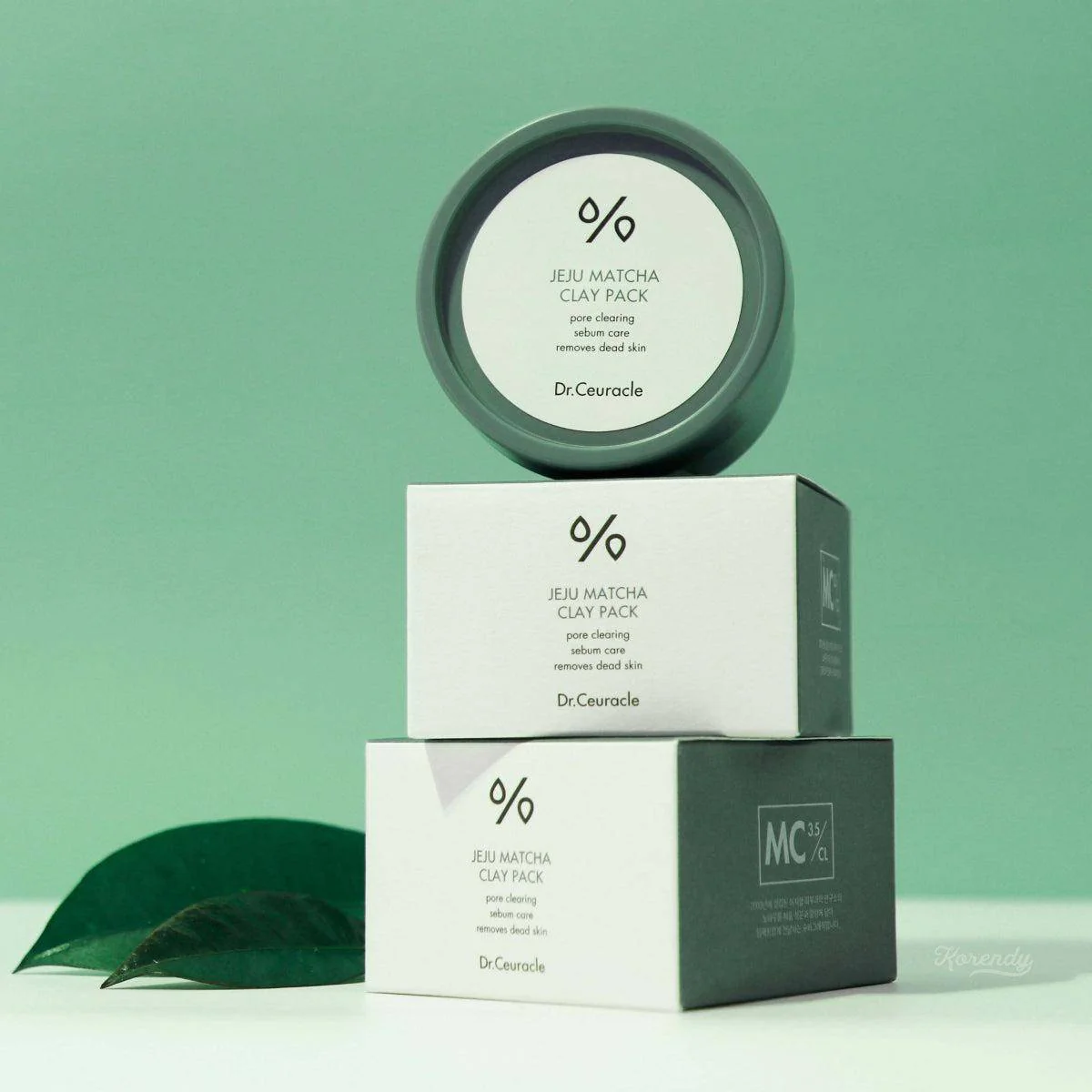 Dr.Ceuracle - Jeju Matcha Clay Pack (Yeşil Çaylı Arındırıcı Kil Maskesi) 115gr (%25 İndirimli SKT: 2026-10-24) - Image 3