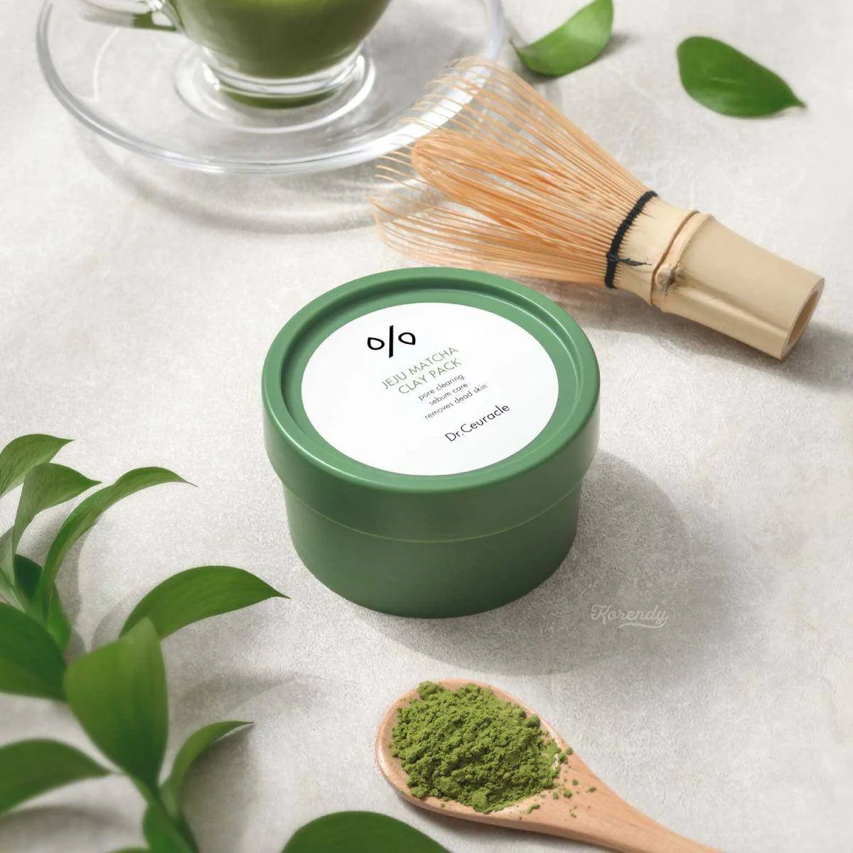 Dr.Ceuracle - Jeju Matcha Clay Pack (Yeşil Çaylı Arındırıcı Kil Maskesi) 115gr (%25 İndirimli SKT: 2026-10-24) - Image 4