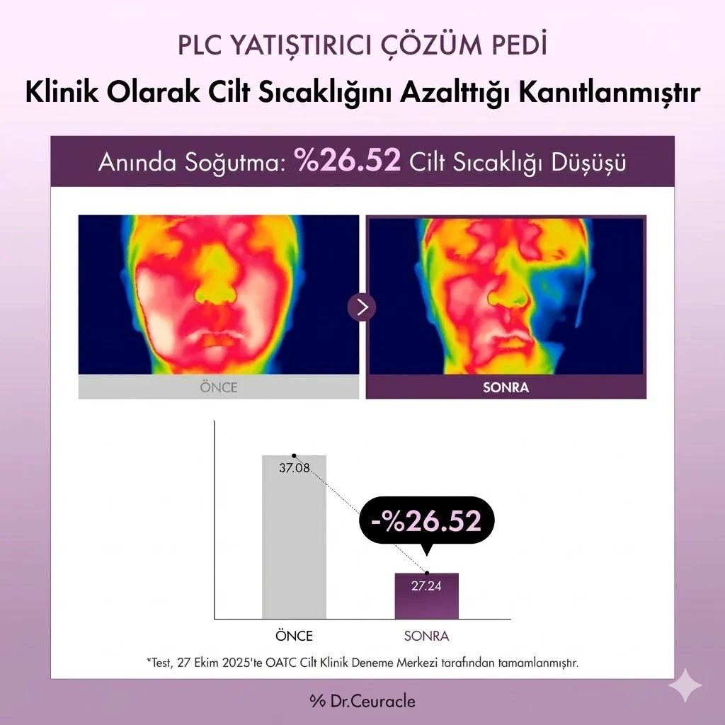 Dr.Ceuracle - PLC Calming Solution Pad 130'lu (Kuruluk Kaynaklı Kızarıklık Giderici ve Ferahlatıcı Centella Özlü Bakım Pedi) 220ml - Image 3