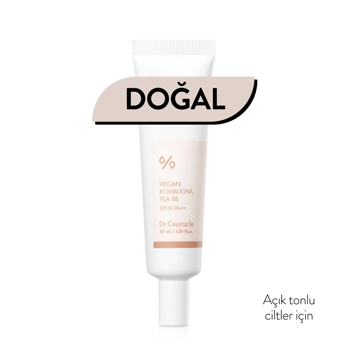 Dr.Ceuracle - Vegan Kombucha Tea BB (Yeşil Çaylı BB Krem) 30ml - Image 3