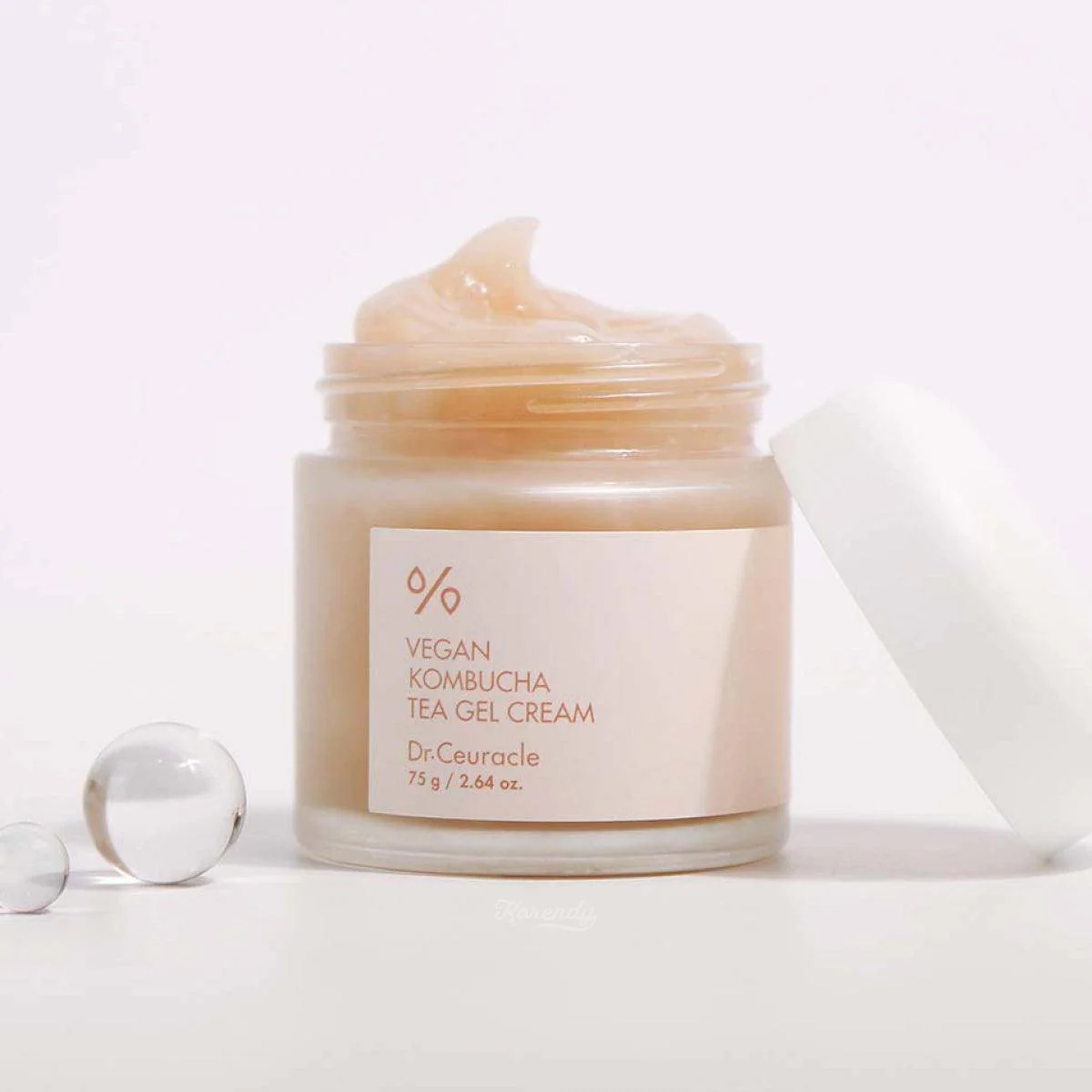 Dr.Ceuracle - Vegan Kombucha Tea Gel Cream (Parlatıcı ve Besleyici Kombuça Jel Krem) 75ml