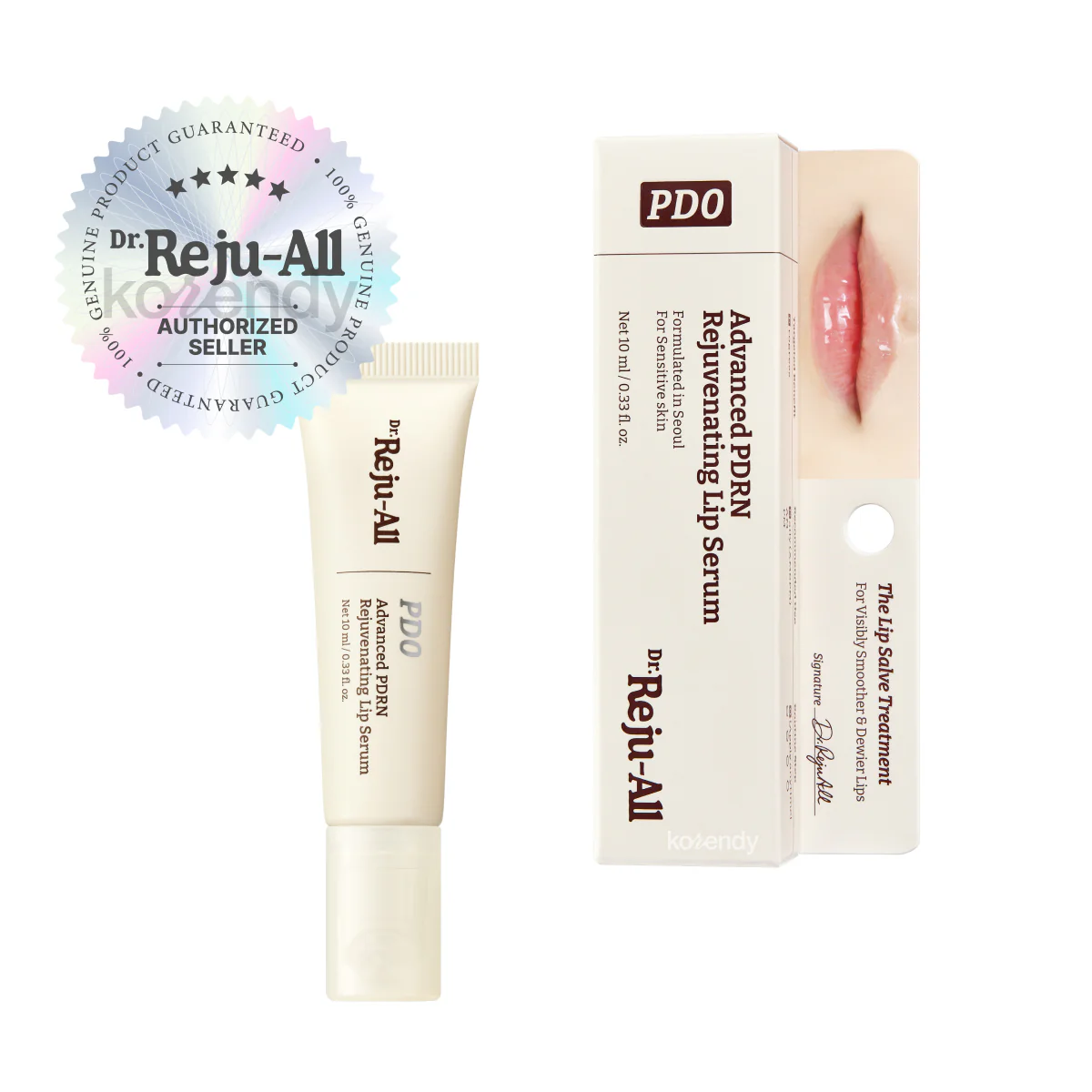 Dr.Rejuall - Advanced PDRN Rejuvenating Lip Serum (Nemlendirici ve Bariyer Koruyucu Lipozip PDRN™ & AHA İçeren Dudak Serumu) 10ml