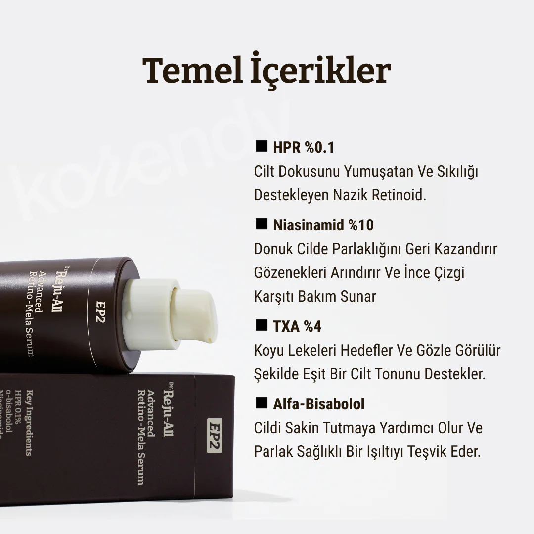Dr. Rejuall - Advanced Retino-Mela Serum (İnce Çizgi ve Pürüz Önleyici Cilt Parlatıcı Yeni Nesil Retinoidli Serum) 30ml - Image 8