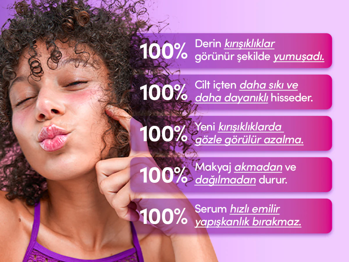 Eqqualberry - Bakuchiol Plumping Serum (Kırışıklık ve Geniş Gözenek Önleyici 13 Çeşit Peptitli Bakuchiol Serumu) 30ml (%25 İndirimli) - Image 7