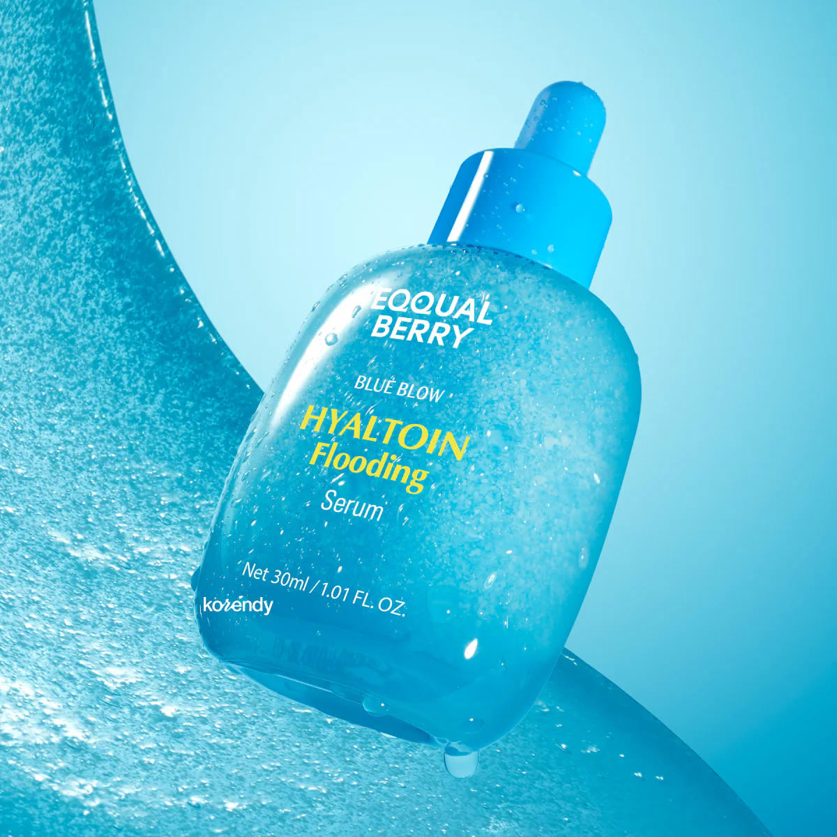 Eqqualberry - Hyaltoin Flooding Serum (Anında Soğutma Etkili Nem Kilitleyici Hyaluronik Asit Kompleksi Serum) 30ml - Image 4
