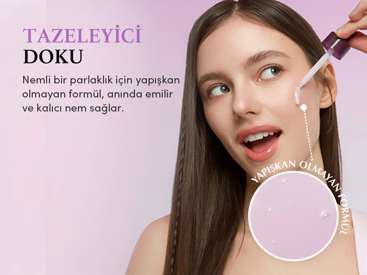 Eqqualberry - Purple PDRN Pore Minimizing Serum (Geniş Gözenek Önleyici ve Elastikiyet Koruyucu Mor Pirinçli Serum) 30ml - Image 7