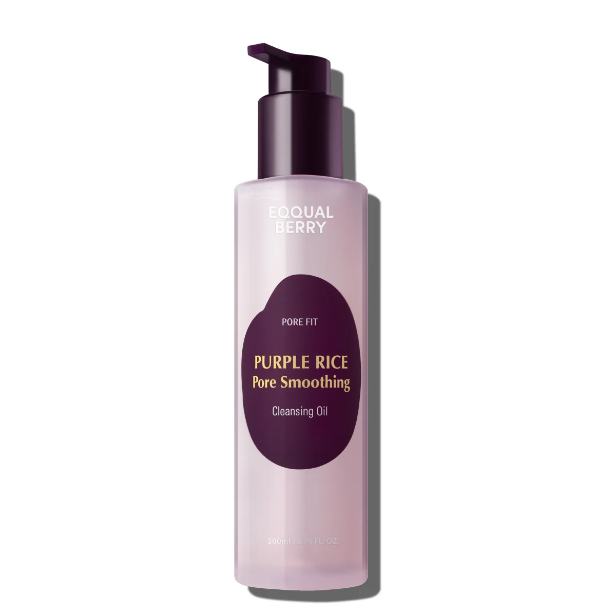 Eqqualberry - Purple Rice Pore Smoothing Cleansing Oil (Siyah Nokta Önleyici Gözenek Arındırıcı Mor Pirinçli Temizleyici Yağ) 200ml