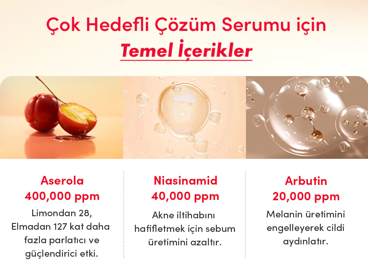 Eqqualberry - Vitamin Illuminating Serum (Koyu Leke Önleyici ve Parlatıcı Aserolalı C Vitamini Serumu) 30ml - Image 5
