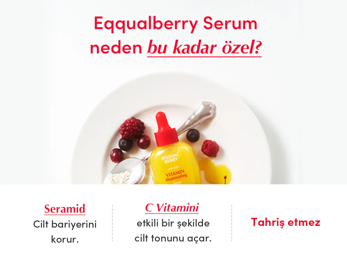 Eqqualberry - Vitamin Illuminating Serum (Koyu Leke Önleyici ve Parlatıcı Aserolalı C Vitamini Serumu) 30ml - Image 6