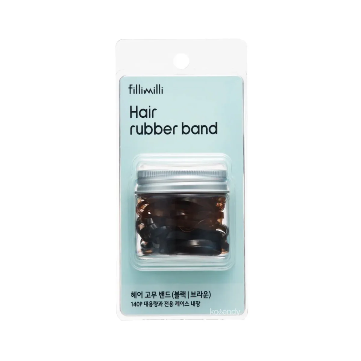 FilliMilli - Hair Rubber Band 140'lı (Kolay Kullanımlı Yüksek Esneklikli Saç Lastiği Seti)