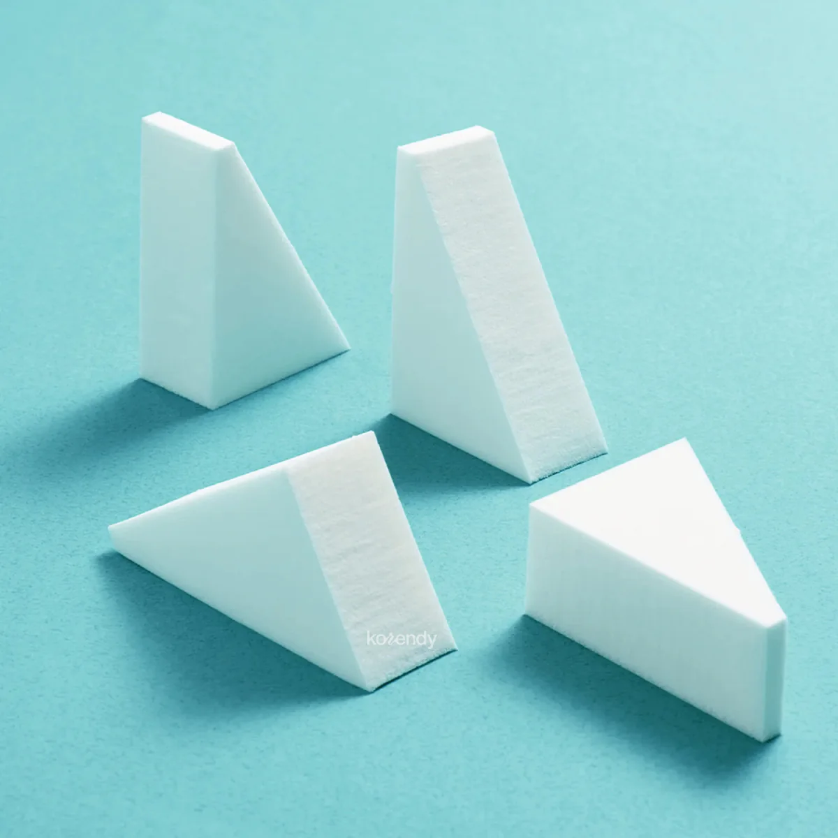 FilliMilli - Latex Sponge 4'lü (İnce Yapılı, Çok Yüzeyli Makyaj Süngeri) - Image 2