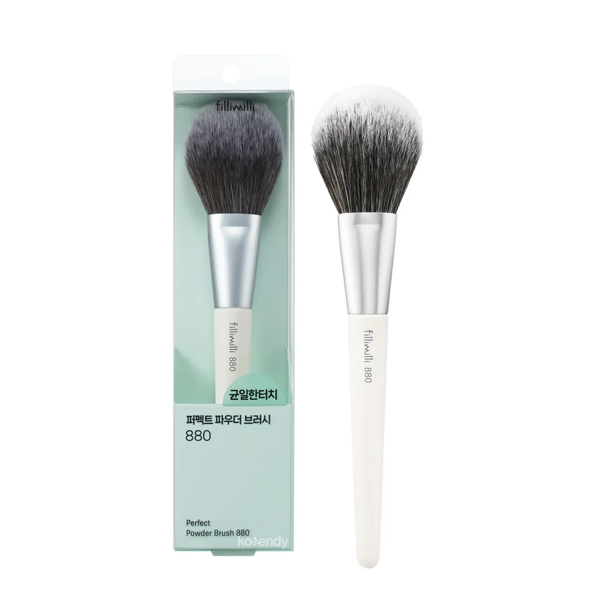 FilliMilli - Perfect Powder Brush 880 (Doğal ve Homojen Görünüm İçin Yumuşak Kıllı Pudra Fırçası)