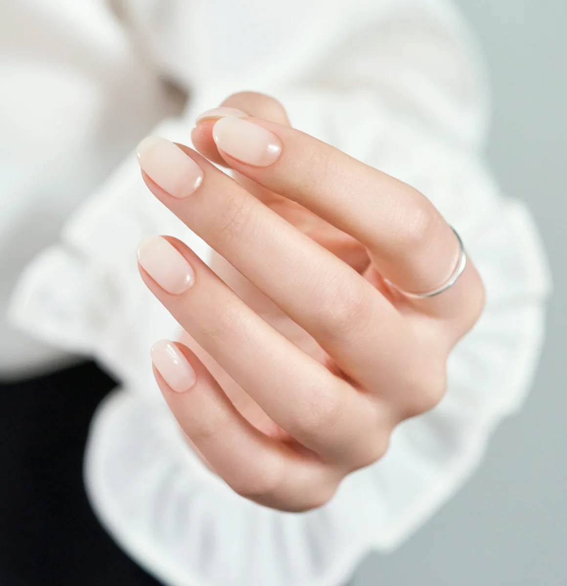 Gelato Factory - Solar Cured Gel Nail #NB*003 Creamy Syrup * Jel Oje Bantı Takma Tırnak 26'lı EL için - Image 6