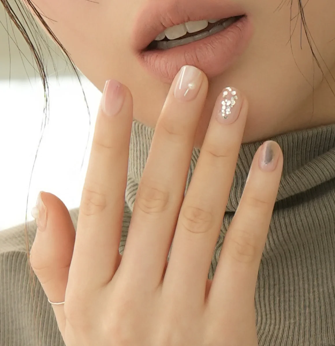 Gelato Factory - Solar Cured Gel Nail #ND*033 In The Mood * Jel Oje Bantı Takma Tırnak 26'lı EL için - Image 4