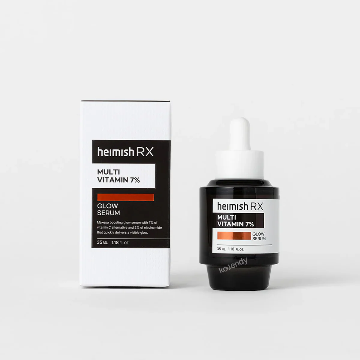 Heimish - RX Multi Vitamin Glow Serum (Parlatıcı ve Makyaj Bazı Etkili %7 C Vitamini & %5 Niacinamide İçeren Serum) 35ml - Image 2