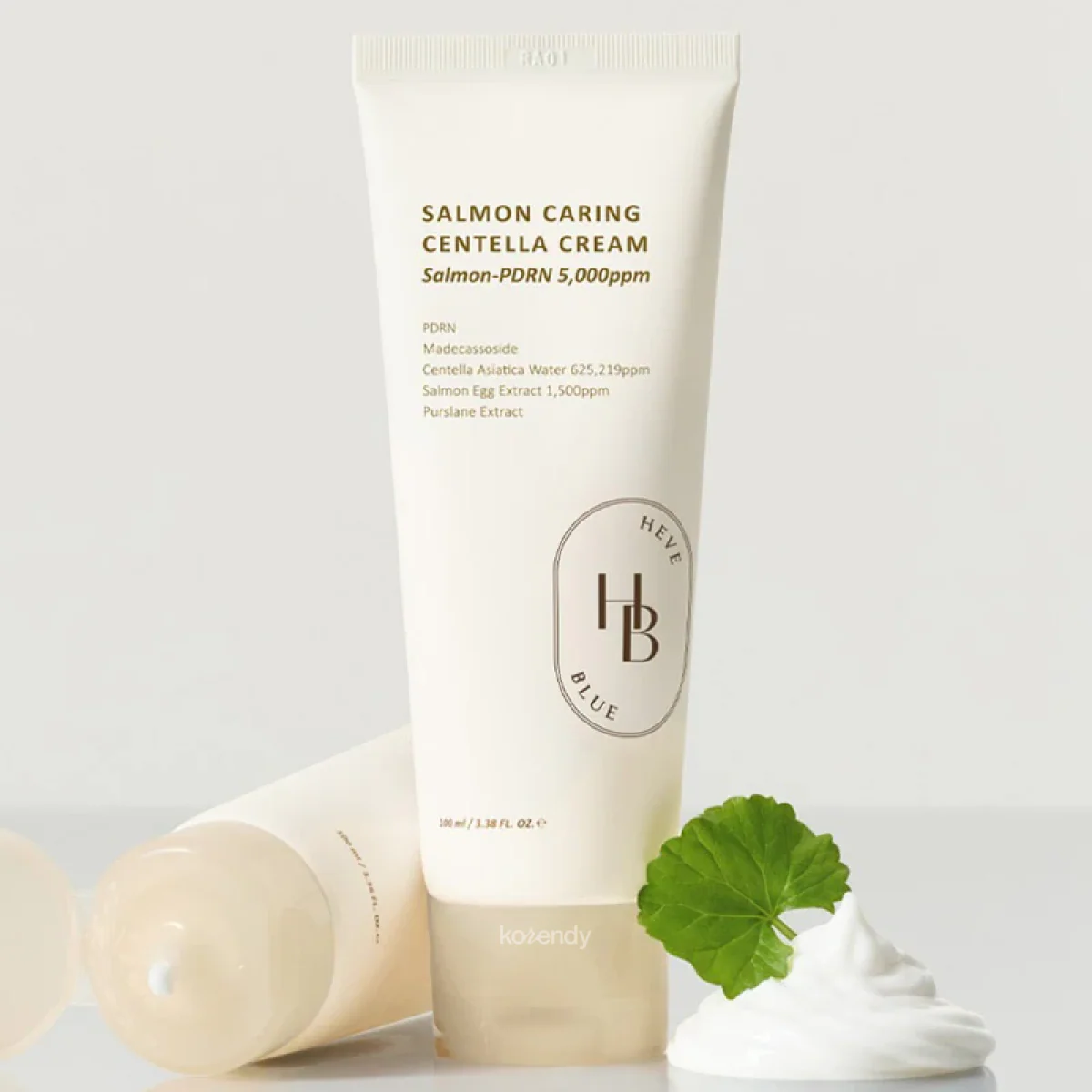 Heveblue - Salmon Caring Centella Cream (Bariyer Destekleyici ve Yoğun Nem Verici %62 Centella Suyu & PDRN İçeren Krem)