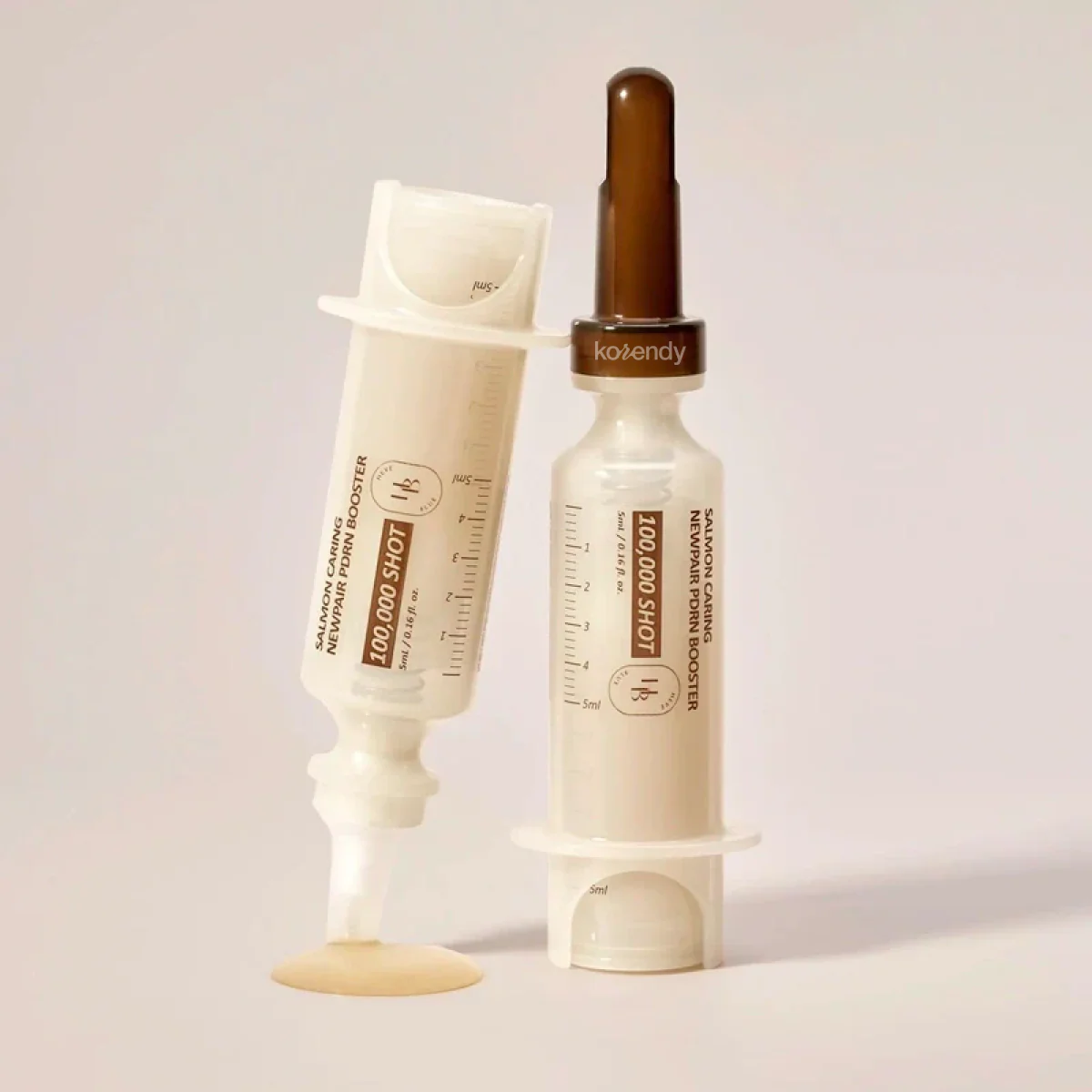 Heveblue - Salmon Caring Centella Newpair PDRN Booster 100,000 Shot Essence 5ml (Cilt Dokusunun Yenilenmesini Destekleyici %78 Centella & 100.000ppm PDRN İçeren Booster Shot) - Image 3