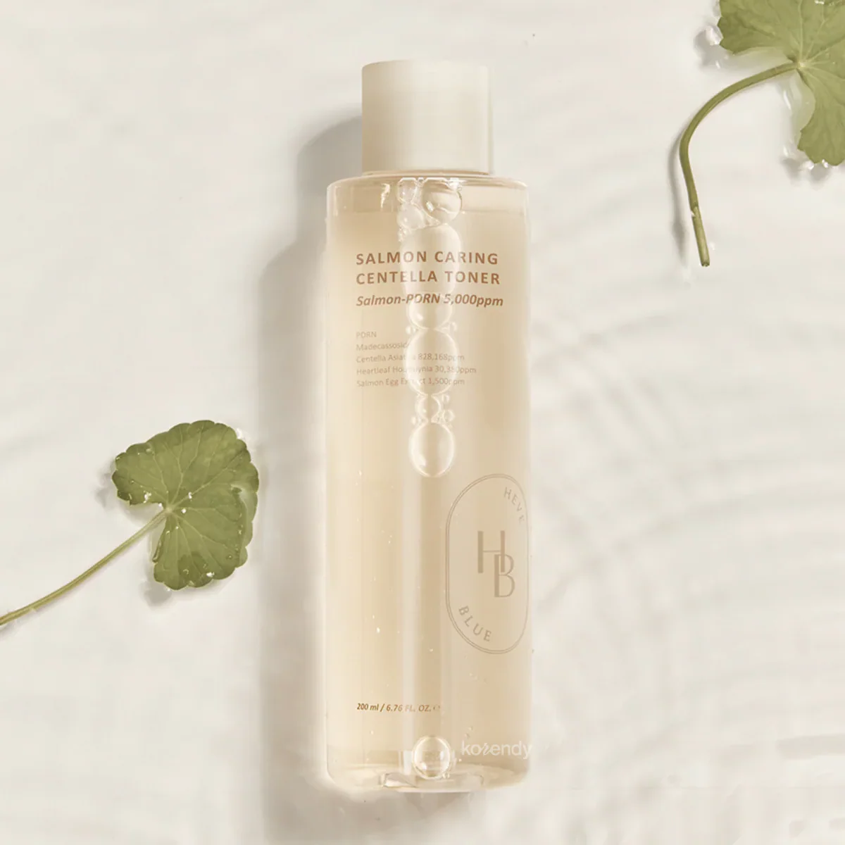 Heveblue - Salmon Caring Centella Toner (Yağ-Nem Dengeleyici ve Canlılık Verici %82 Centella Suyu & PDRN İçeren Tonik) 200ml - Image 3
