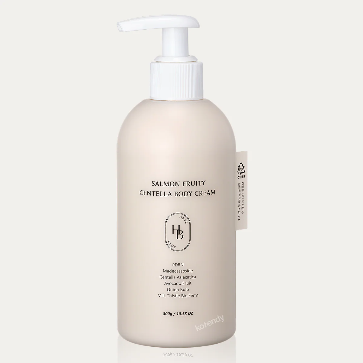 Heveblue - Salmon Fruity Centella Body Cream (Derinlemesine Nemlendirici Somon PDRN & %72 Centella Suyu İçeren Vücut Kremi) 300g