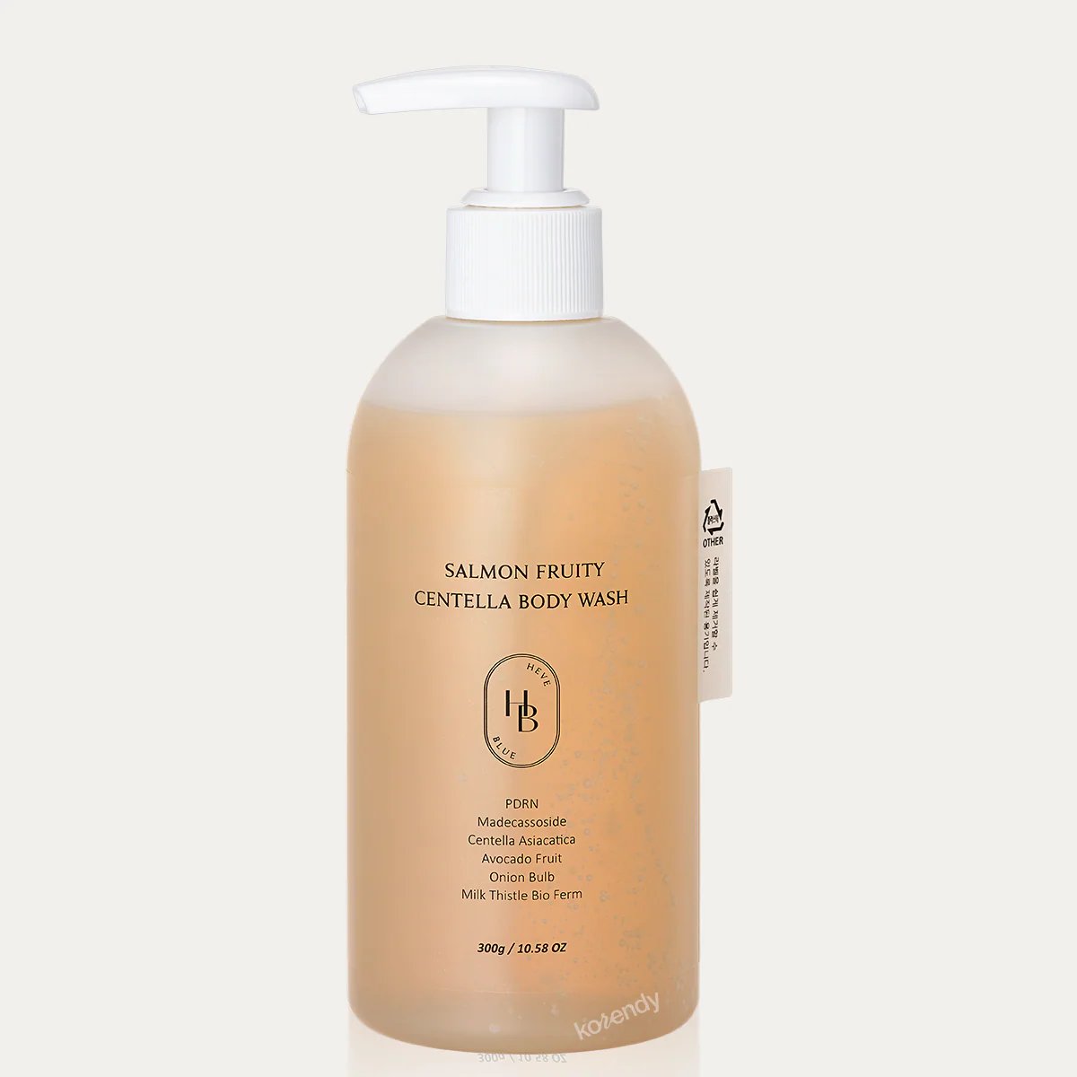 Heveblue - Salmon Fruity Centella Body Wash (Besleyici ve Nemlendirici Somon PDRN & Centella Sulu Vücut Yıkama Jeli) 300g (%40 İndirimli)