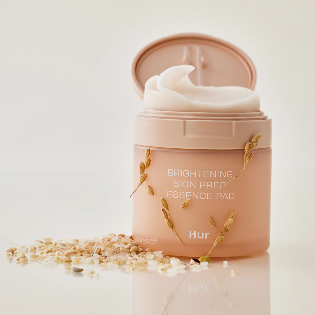 House of Hur - Brightening Skin Prep Essence Pad (70 Yaprak) (Leke Karşıtı Pirinçli Esans Ped) 140ml - Image 3