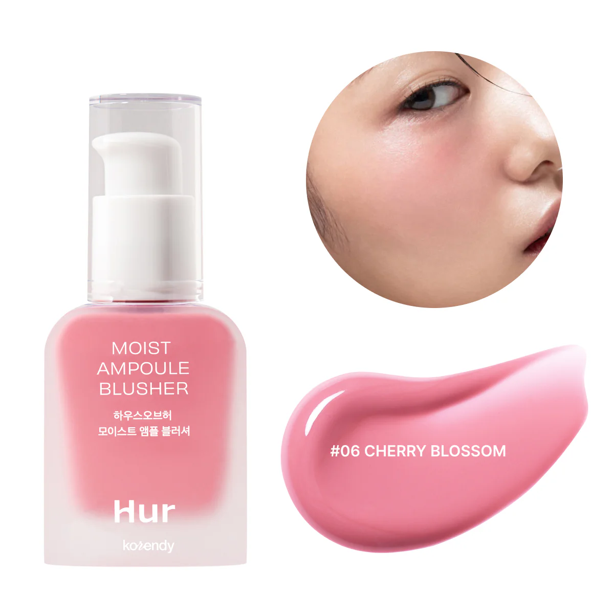 House of Hur - Moist Ampoule Blusher (Kayısı Gül ve Erik Özlü Serum Allık) 20ml - Image 7