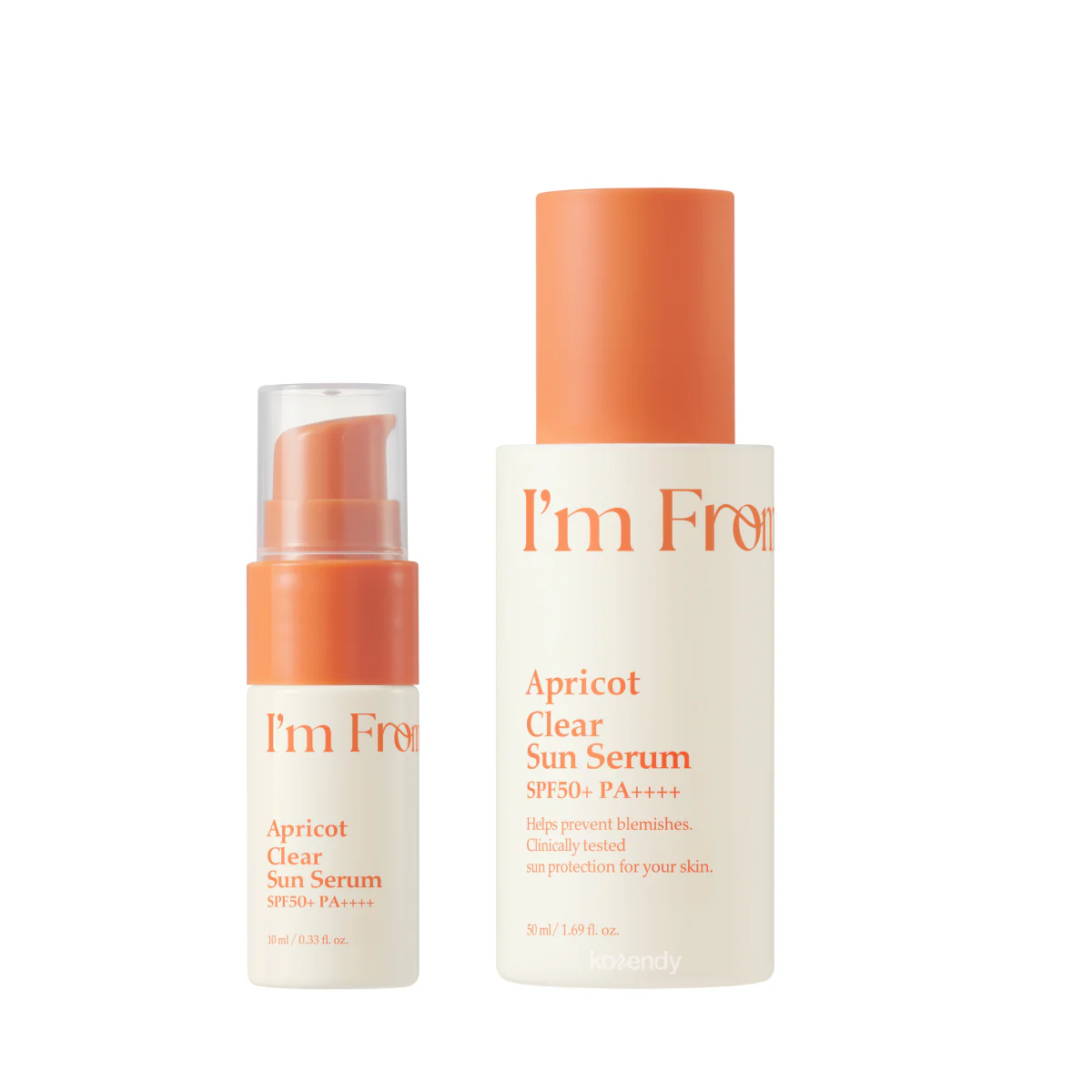 I'm From - Apricot Clear Sun Serum (Koyu Leke Önleyici ve Parlatıcı Kayısı Özlü Güneş Koruyucu)