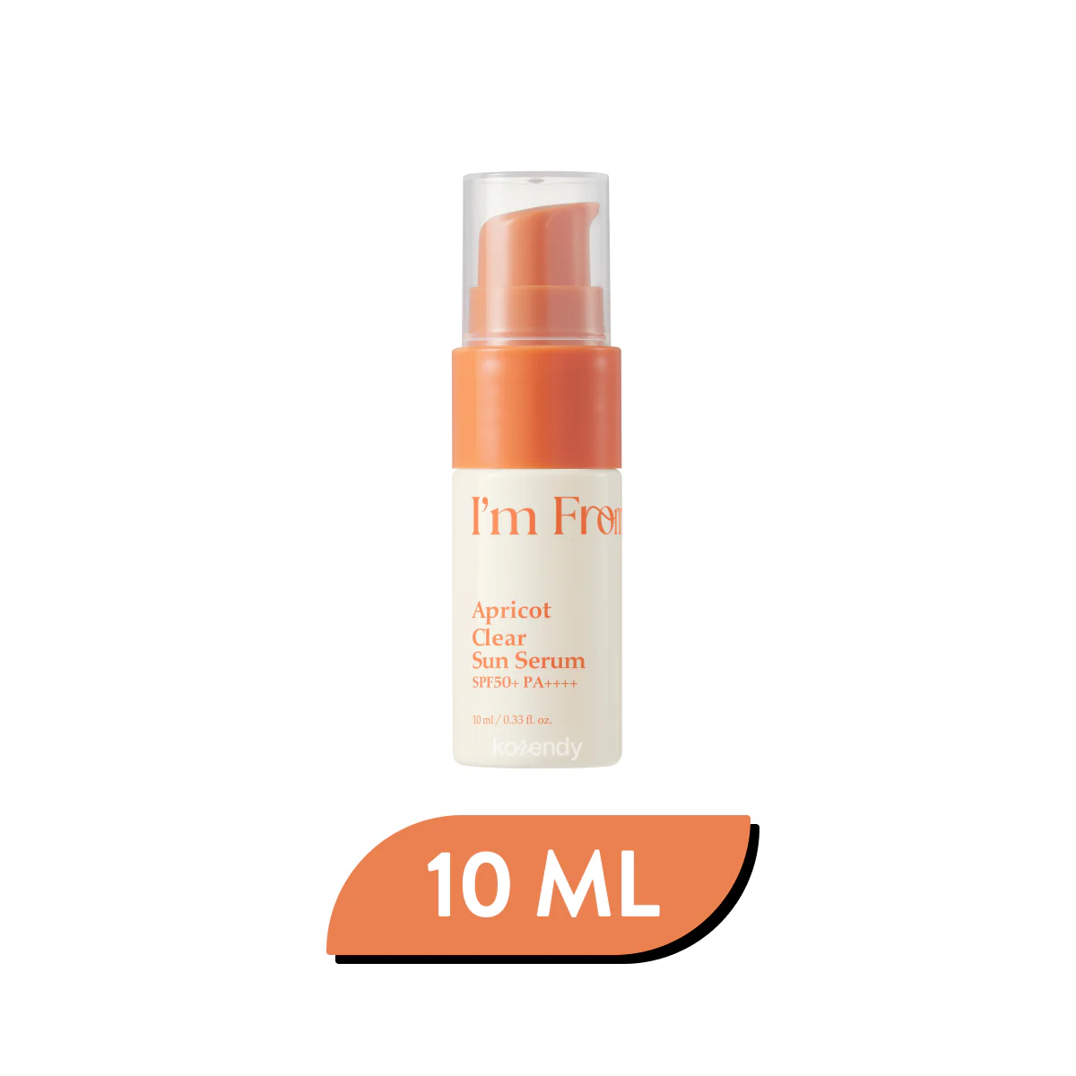 I'm From - Apricot Clear Sun Serum (Koyu Leke Önleyici ve Parlatıcı Kayısı Özlü Güneş Koruyucu) - Image 2