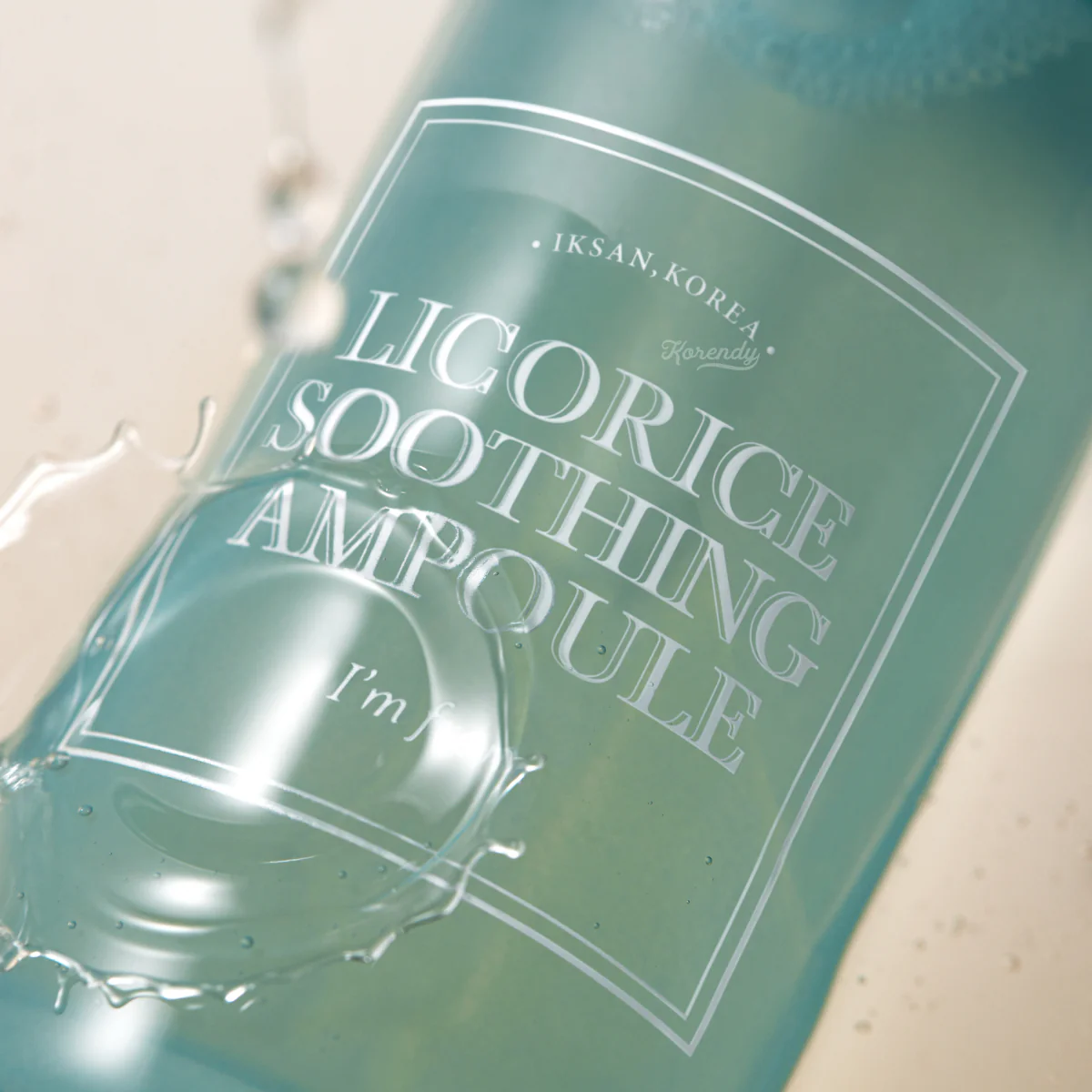 I'm From - Licorice Soothing Ampoule (Leke ve Akne Karşıtı Bariyer Koruyucu Konsantre Ampul) 30ml - Image 3