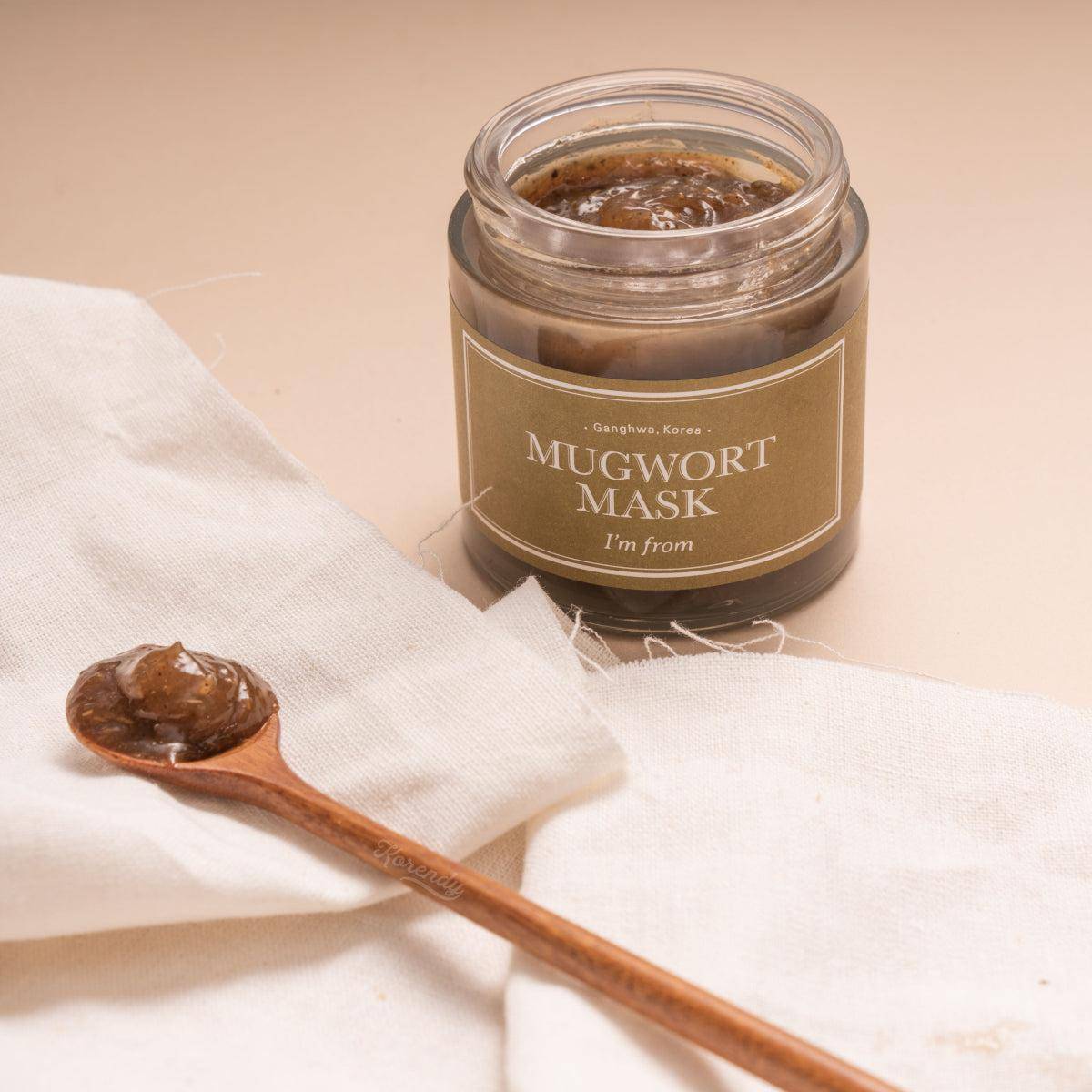 I'm From - Mugwort Mask (Rahatlatıcı Arındırıcı Konsantre Pelin Otu Maskesi) - Image 5