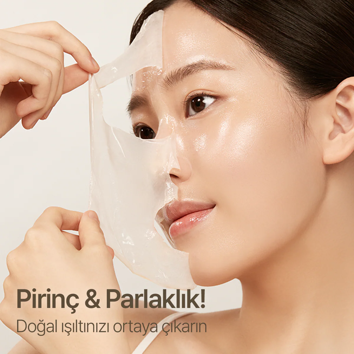 I'm From - Rice Glow Peel Off Mask (Parlatıcı Elastikiyet Artırıcı Pirinç Proteinli Soyulabilir Maske) 70g - Image 3