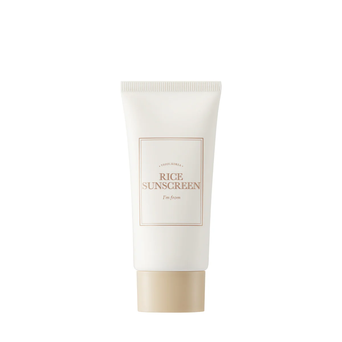 I'm From - Rice Sunscreen SPF 50+ PA++++ (%41 Pirinç Özlü Mineral Fiziksel Filtreli Güneş Kremi) 50ml