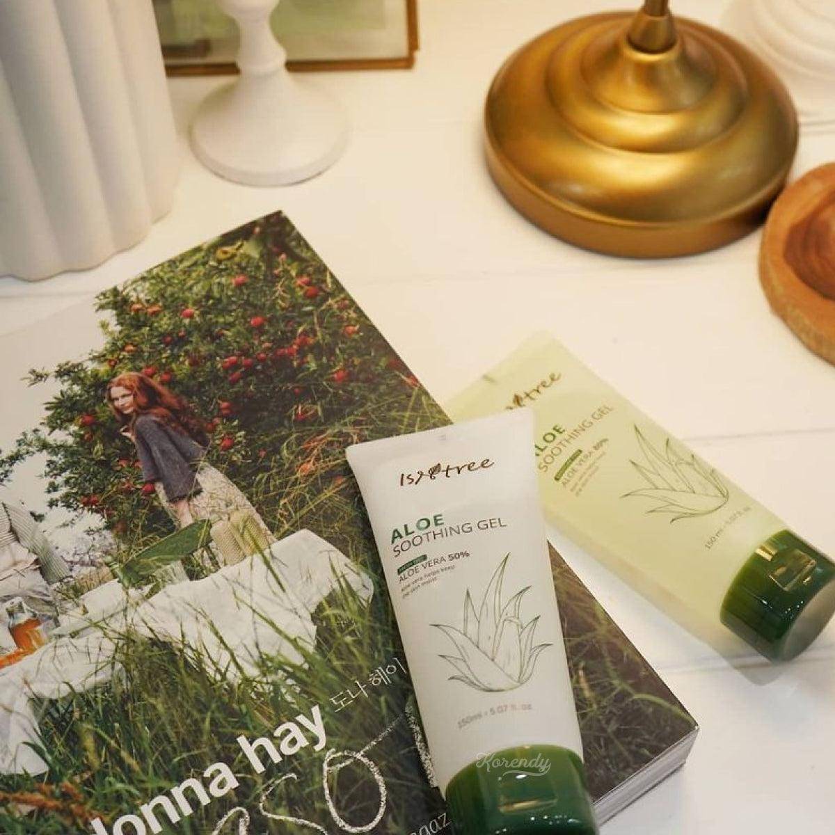 Isntree - Aloe Soothing Gel, Fresh - Aloe Veralı Sakinleştirici Jel 150ml - Image 3