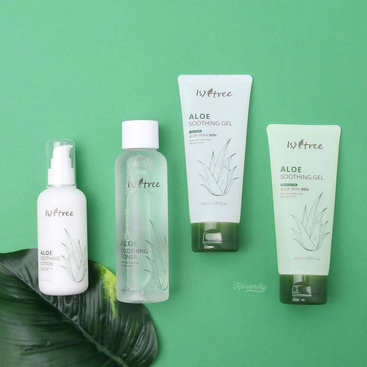 Isntree - Aloe Soothing Gel, Fresh - Aloe Veralı Sakinleştirici Jel 150ml - Image 5
