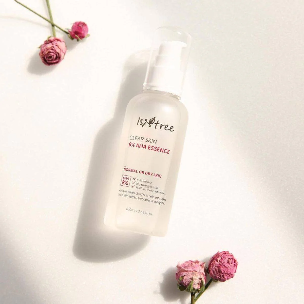 Isntree - Clear Skin %8 AHA Essence - Pürüz Karşıtı Peeling Serumu 100ml - Image 2