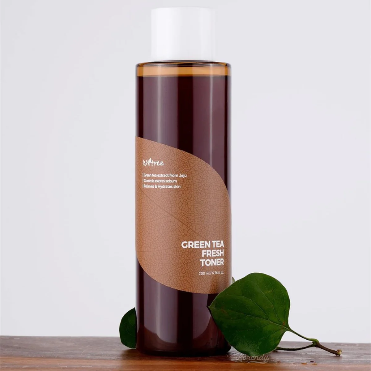 Isntree - Green Tea Fresh Toner - Antioksidanlı Yeşil Çay Toniği 200ml - Image 3