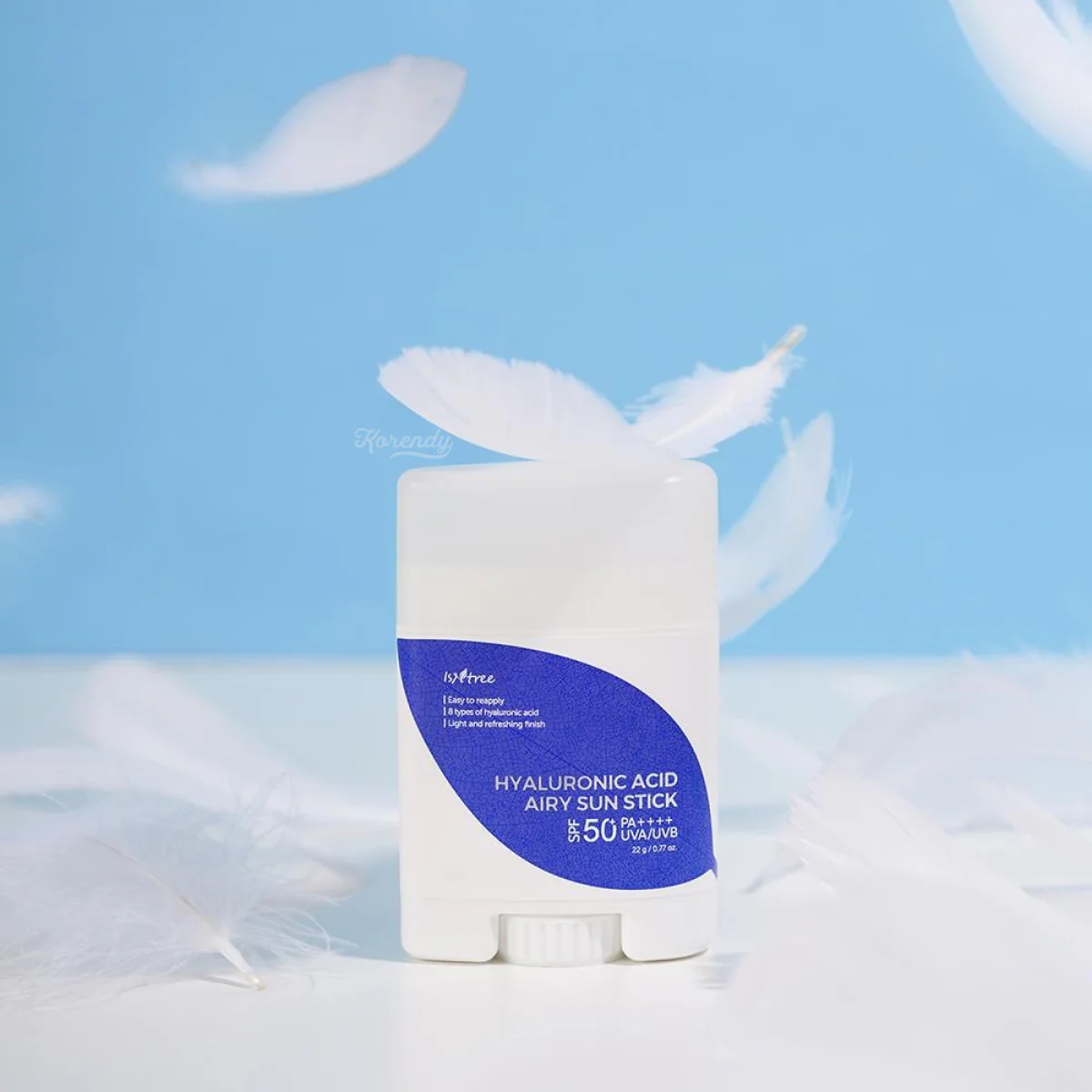 Isntree - Hyaluronic Acid Airy Sun Stick (Kimyasal UV Koruyucu Çubuk) SPF 50+ PA++++ 22gr - Image 3