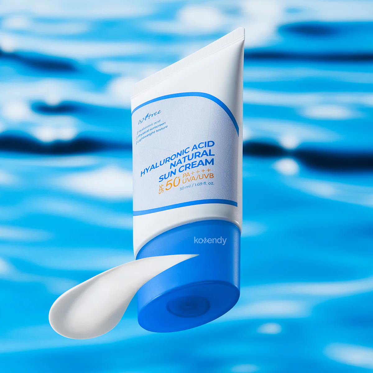 Isntree - Hyaluronic Acid Natural Sun Cream SPF50+ PA++++ (Nemlendirici Fiziksel Filtreli Mat Güneş Koruyucu) 50ml - Image 3