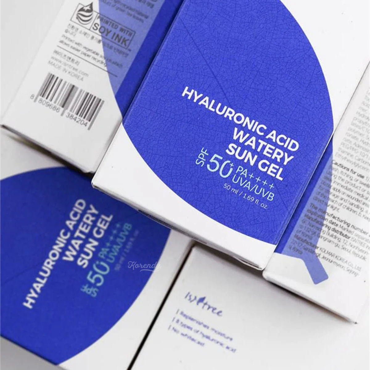 Isntree - Hyaluronic Acid Watery Sun Gel (Yatıştırıcı Kimyasal Filtreli UV Koruyucu) SPF 50+ PA++++ 50ml - Image 3