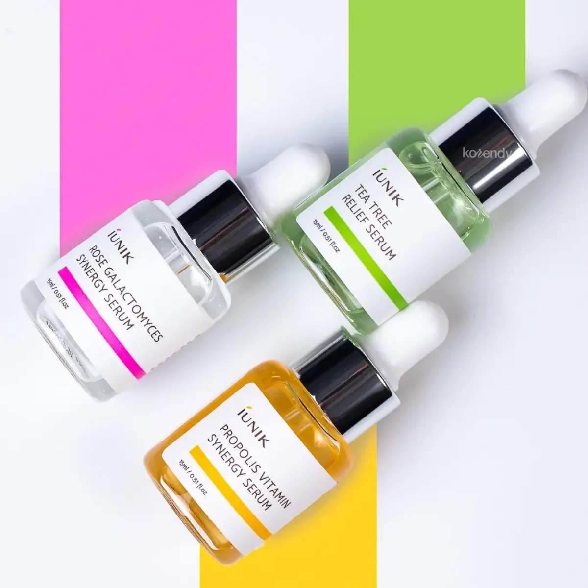 IUNIK - Daily Serum Trial Kit (15ml x 3) (En Sevilen 3'lü Serum Tanışma Seti) (%15-%30 Lansman İndirimi) - Image 2