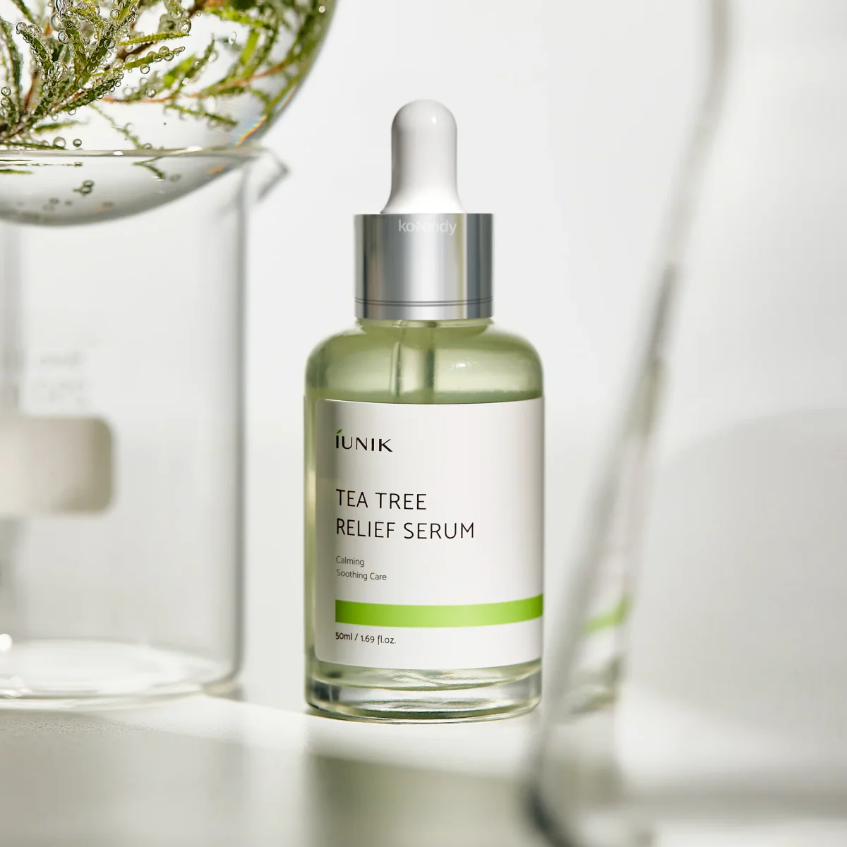 IUNIK - Tea Tree Relief Serum (Cilde Dinginlik Veren %67 Çay Ağacı ve %19,5 Centella Özlü Serum) 50ml (%15-%30 Lansman İndirimi) - Image 3