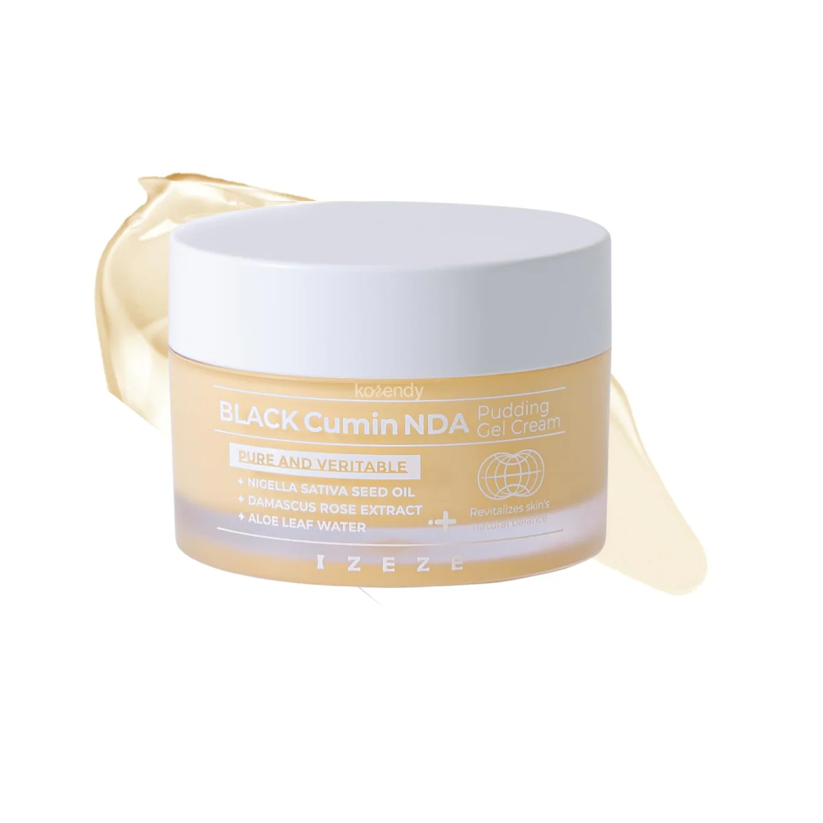IZEZE - Black Cumin NDA Pudding Gel Cream (Serinletici ve Dengeleyici Çörek Otu Özlü Jel Krem) 50ml