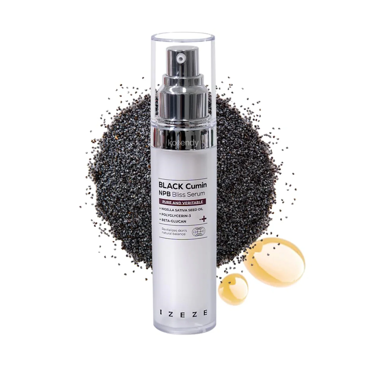 IZEZE - Black Cumin NPB Bliss Serum (Bariyer Destekleyici Çörek Otu Özlü Serum) 30ml