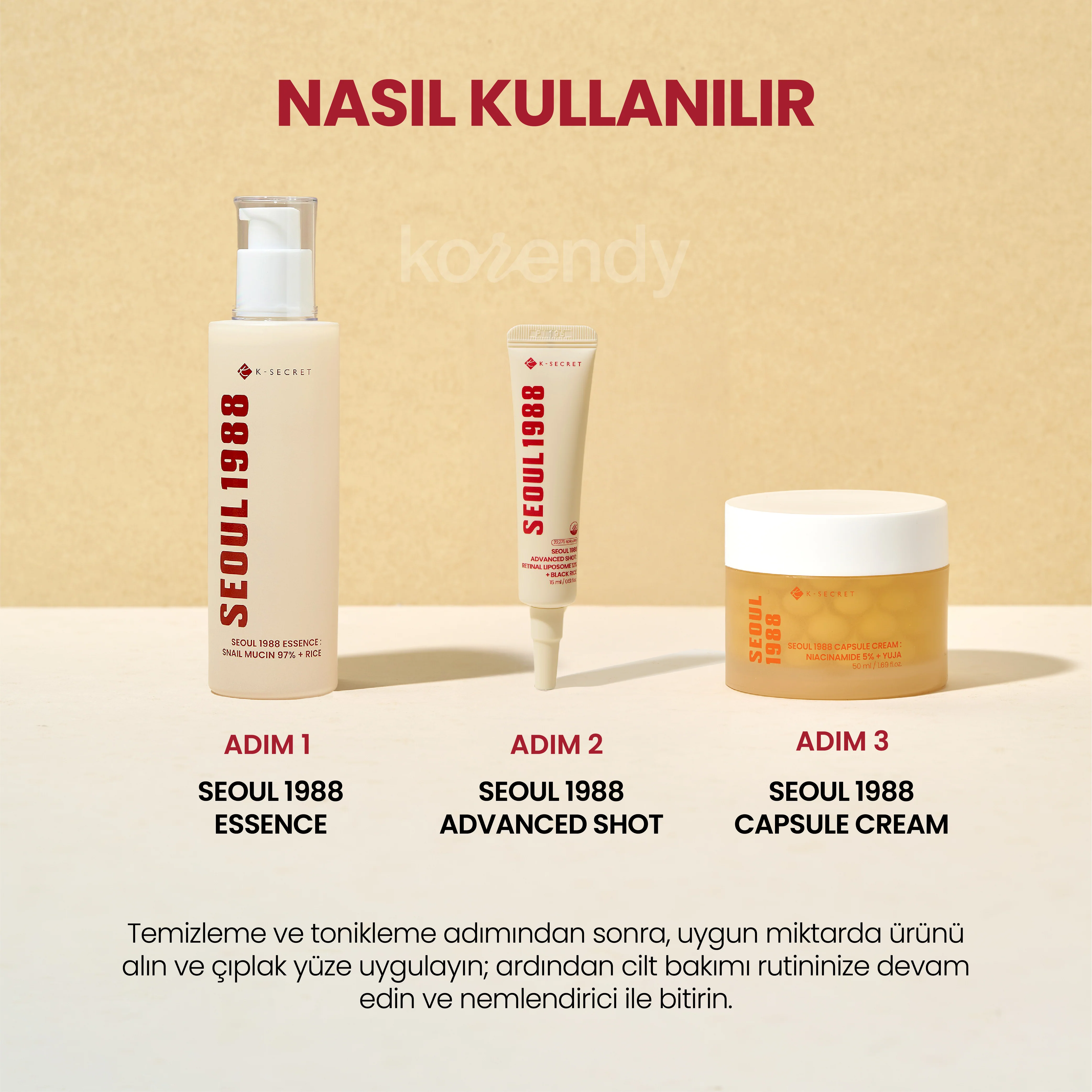 K-Secret - Seoul 1988 Advanced Shot: Retinal Liposome 12% + Black Rice (Kırışıklık Önleyici 12% Lipozomal Retinal ve Siyah Pirinçli Mikro Spiküllü Bakım Kremi) 15ml - Image 9