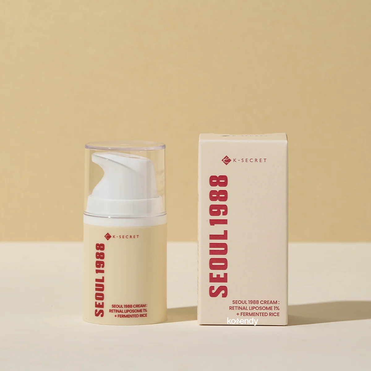 K-Secret - SEOUL 1988 Cream Retinal Liposome 1% + Fermented Rice (Kırışıklık & Leke Önleyici Pürüz Engelleyici %1 Retinalli Pirinç Fermentli Krem) 50ml