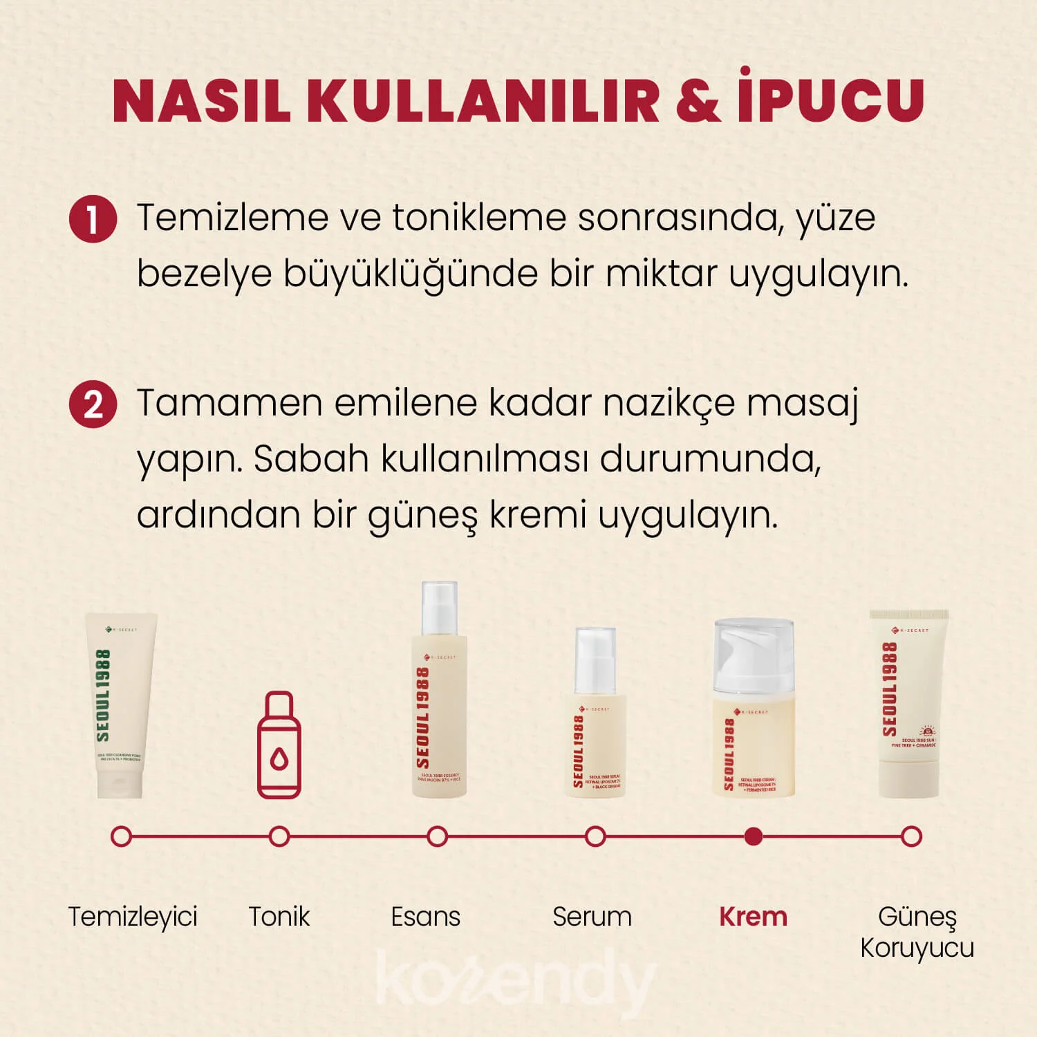 K-Secret - SEOUL 1988 Cream Retinal Liposome 1% + Fermented Rice (Kırışıklık & Leke Önleyici Pürüz Engelleyici %1 Retinalli Pirinç Fermentli Krem) 50ml - Image 10