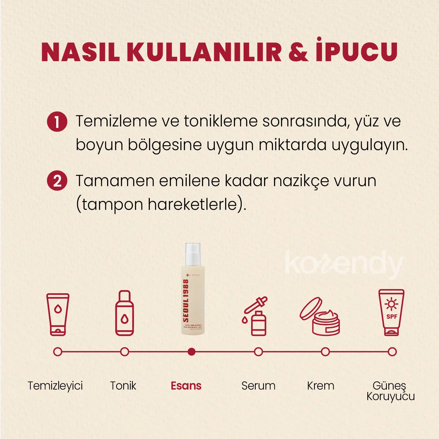 K-Secret - SEOUL 1988 Essence  Snail Mucin 97% + Rice (Besleyici ve Parlaklık Veren %97 Salyangoz Müsini ve 3 Çeşit Pirinç Özlü Esans) 100ml - Image 7